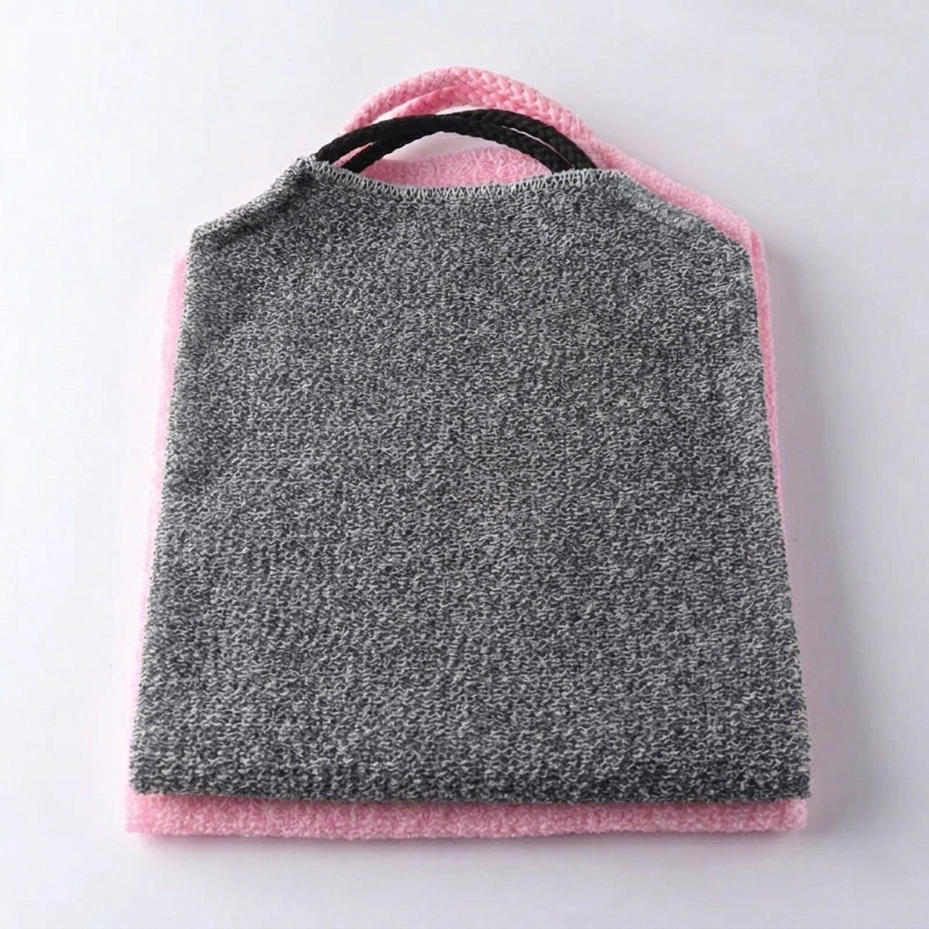 Unisex Long Handle Back Scrubber Exfoliating Towel