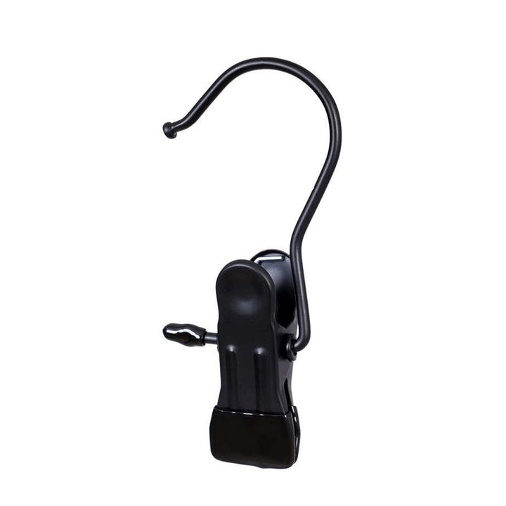 Travel-friendly 10-pack of space-saving clips, essential for efficient luggage packing and organization