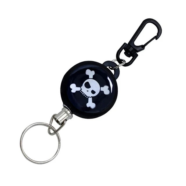 Retractable Wire Cord Keychain