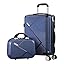 Essential 2-piece travel gear: ABS hard shell luggage set with TSA lock & 360° spinner wheels.