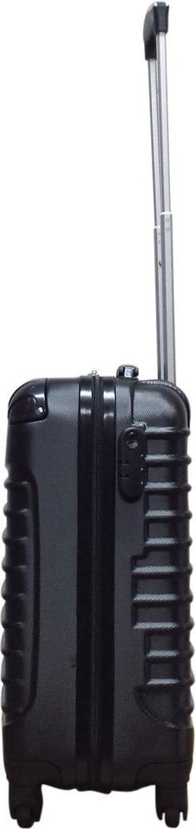 Efficient 2-piece ABS hardshell luggage set, robust travel suitcases for easy packing & smooth transit.