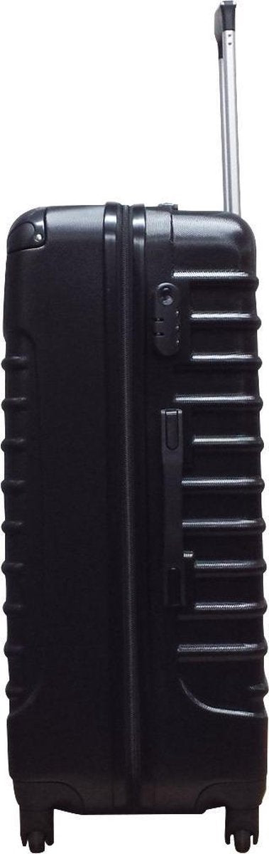 Professional 2-piece hardshell luggage set, durable ABS carry-on & check-in suitcases for business travel.