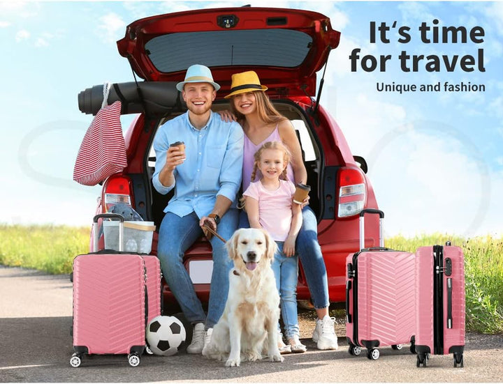 Stylish Rosemont 20-inch hard shell spinner luggage, compact and durable for modern adventurers.