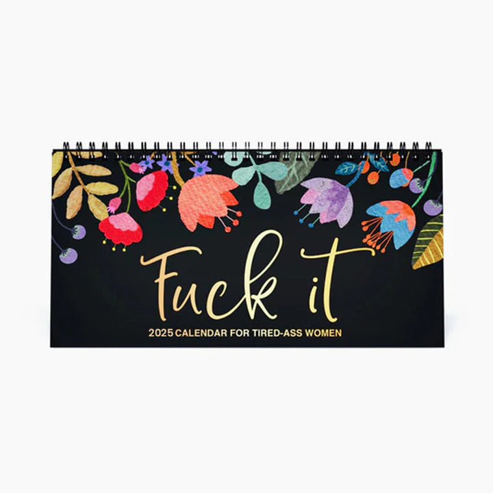 Colorful 2025 calendar and planner combination, designed for organization and daily inspiration