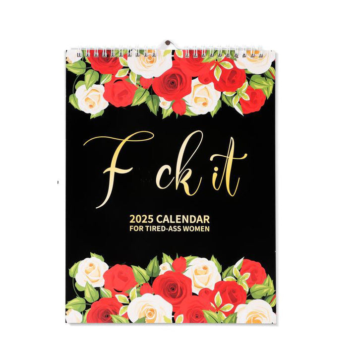 Bundled 2025 Wall & Desk Calendar product image, showing both items side-by-side with quotes