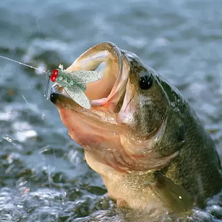 Bionic Fly Fishing Lure set, 20 pieces, designed to attract fish in freshwater environments