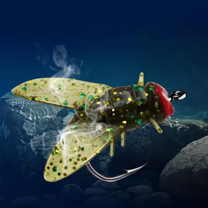 Angler's choice: 20 Bionic Fly Insect Lures, durable and effective fishing baits