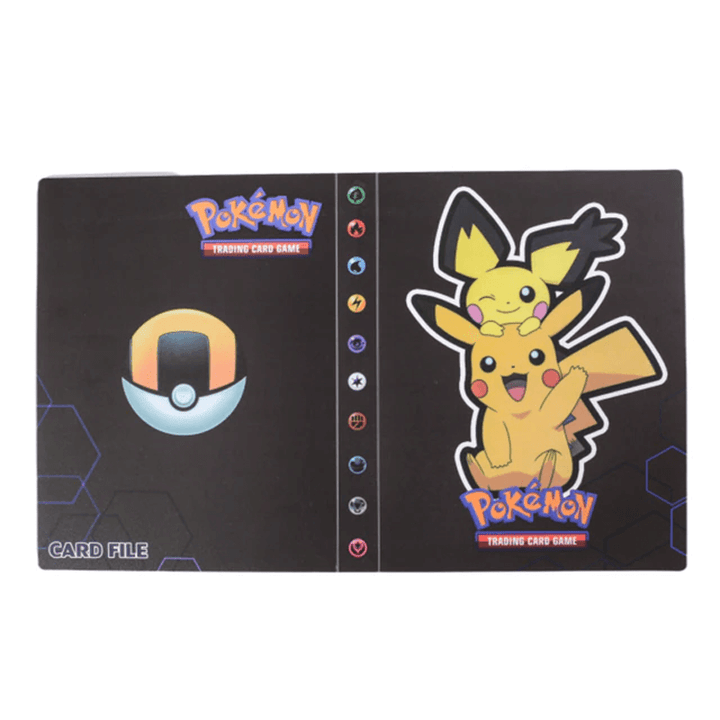 Durable 240-card binder, perfect for keeping trading cards organized and secure.