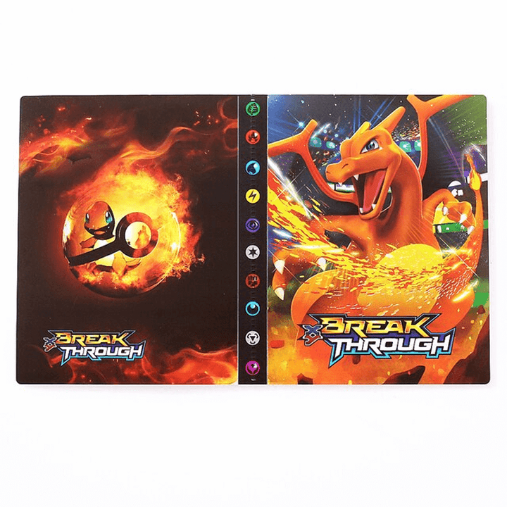 Versatile 240-card album for trading cards, ideal for display, protection, and organization.