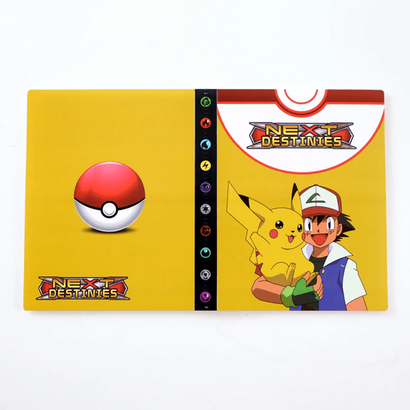 Securely store 240 trading cards in this premium collector album binder with card sleeves.