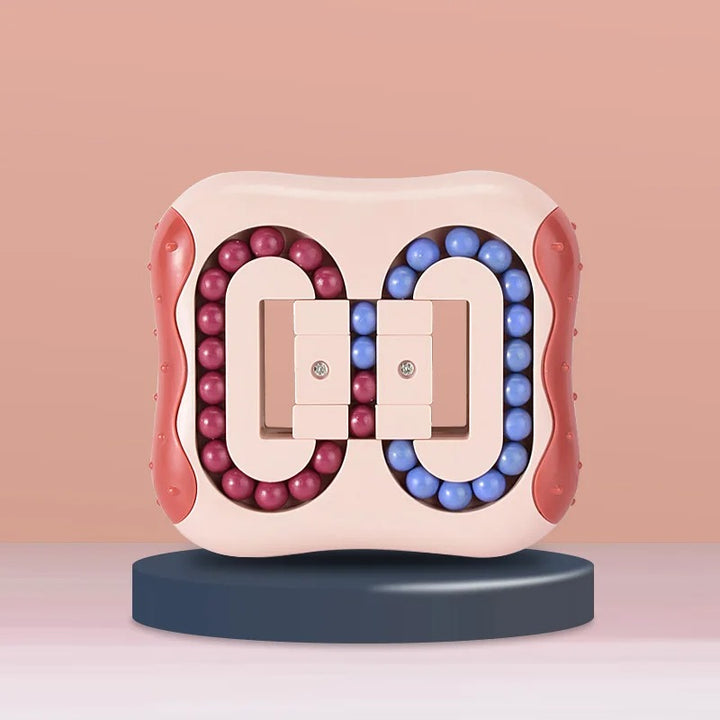 Unisex Rotating Finger Sensory Cube Toy