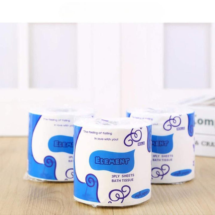 Unisex 3-Ply Soft Toilet Paper Rolls - Comfortable & Strong