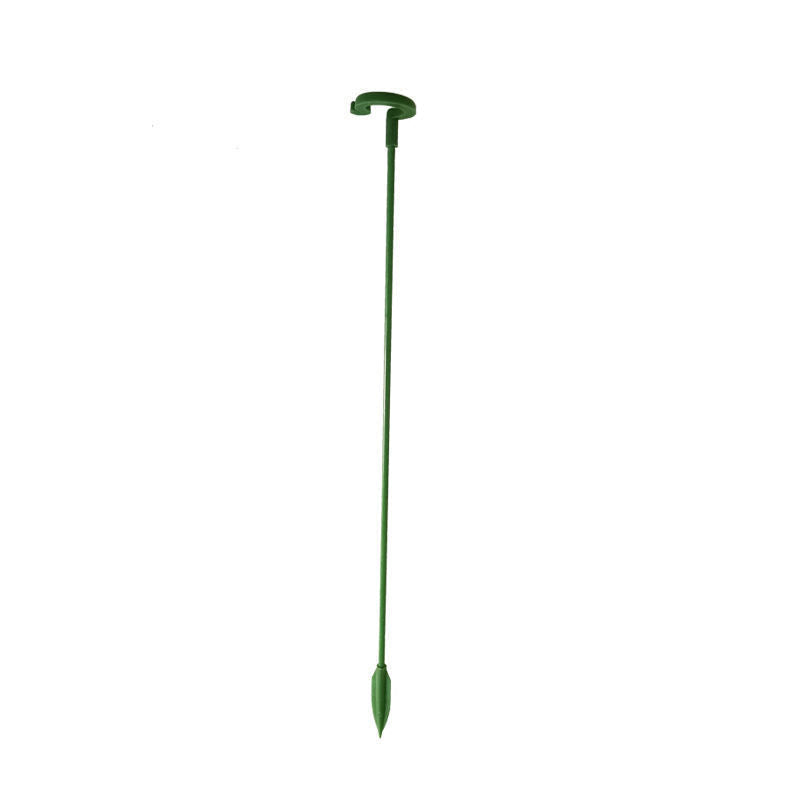 Bundle of 30 plant support stakes, ready for use as effective garden and stem protectors