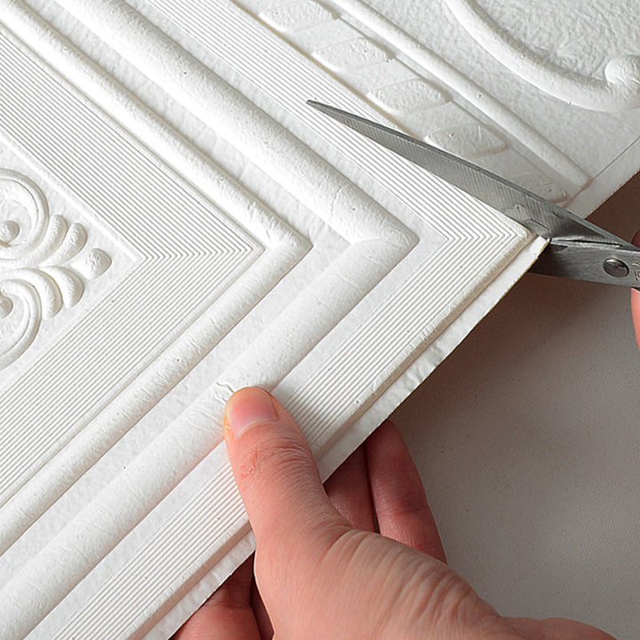 Durable 3D vinyl wall panels with peel and stick design. Waterproof, stain-resistant, and simple to install.
