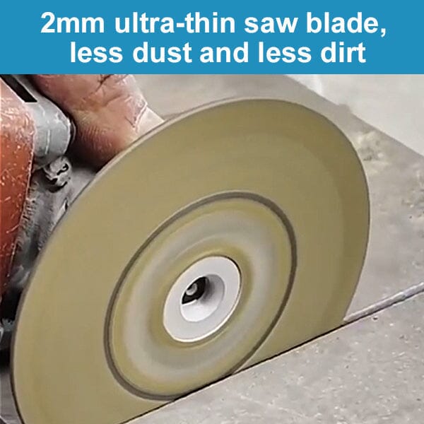 Professional 4.5 inch diamond cutting tool for angle grinders, fiberglass compatible
