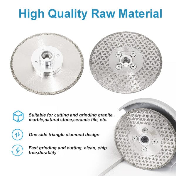 Precision 4.5 inch diamond angle grinder cutting wheel for efficient material removal