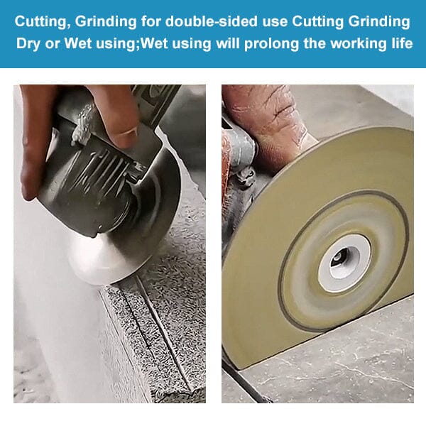 Industrial-grade 4.5" diamond electroplated grinding disc, a vital power tool accessory