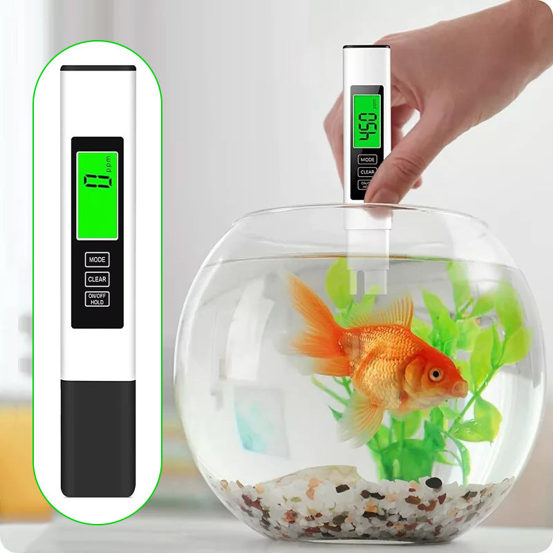 4-in-1 Digital Water Quality Tester for TDS, EC, and Temperature measurement with LCD display