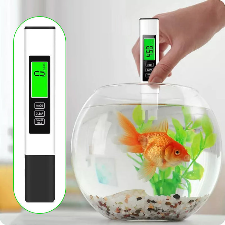 4-in-1 Digital Water Quality Tester for TDS, EC, and Temperature measurement with LCD display