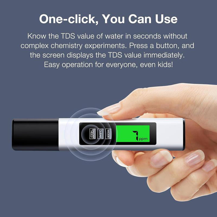 Aqua culture water testing kit: a 4-in-1 digital TDS, EC, and Temperature Meter