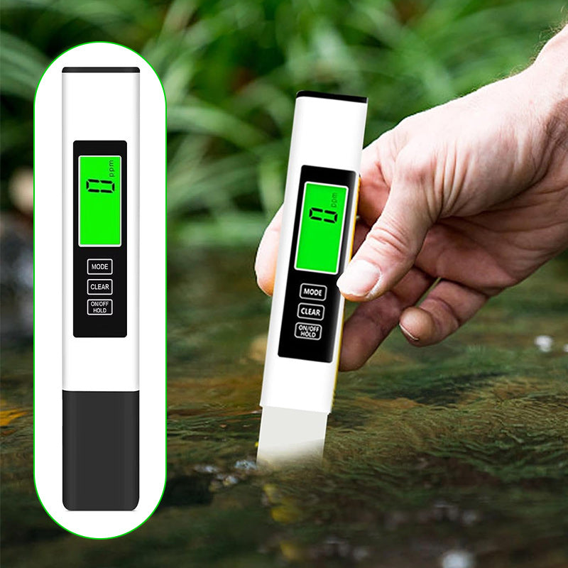 Essential testing tool: 4-in-1 Digital Water Quality Tester for monitoring water purity