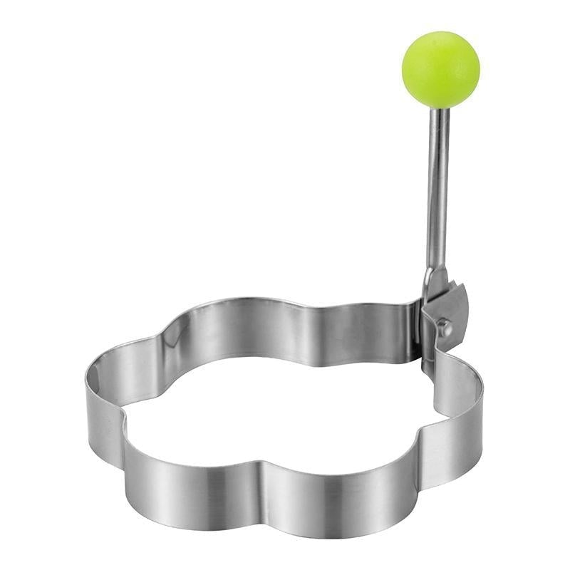 Heart and star stainless steel egg molds, adding fun to breakfast cooking with these gadgets