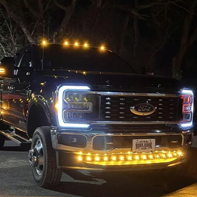 Bright 5-pack universal waterproof truck cab roof lights for all vehicle types