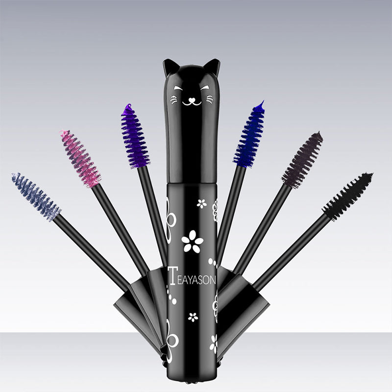 Waterproof 5D Lengthening & Curling Mascara in a bright, vibrant color, for long-lasting wear