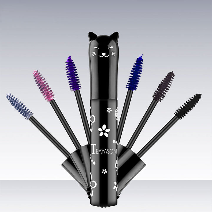 Waterproof 5D Lengthening & Curling Mascara in a bright, vibrant color, for long-lasting wear
