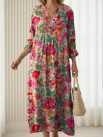 Pink Garden Floral