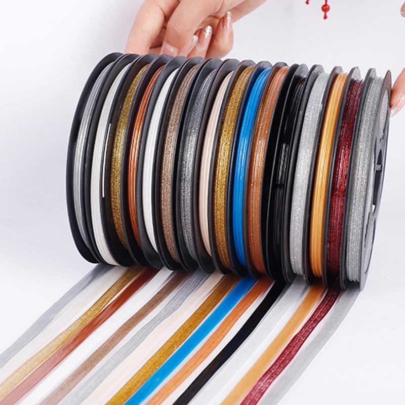 Decorative tile gap tape, 6M length, self-adhesive for modern home wall improvement