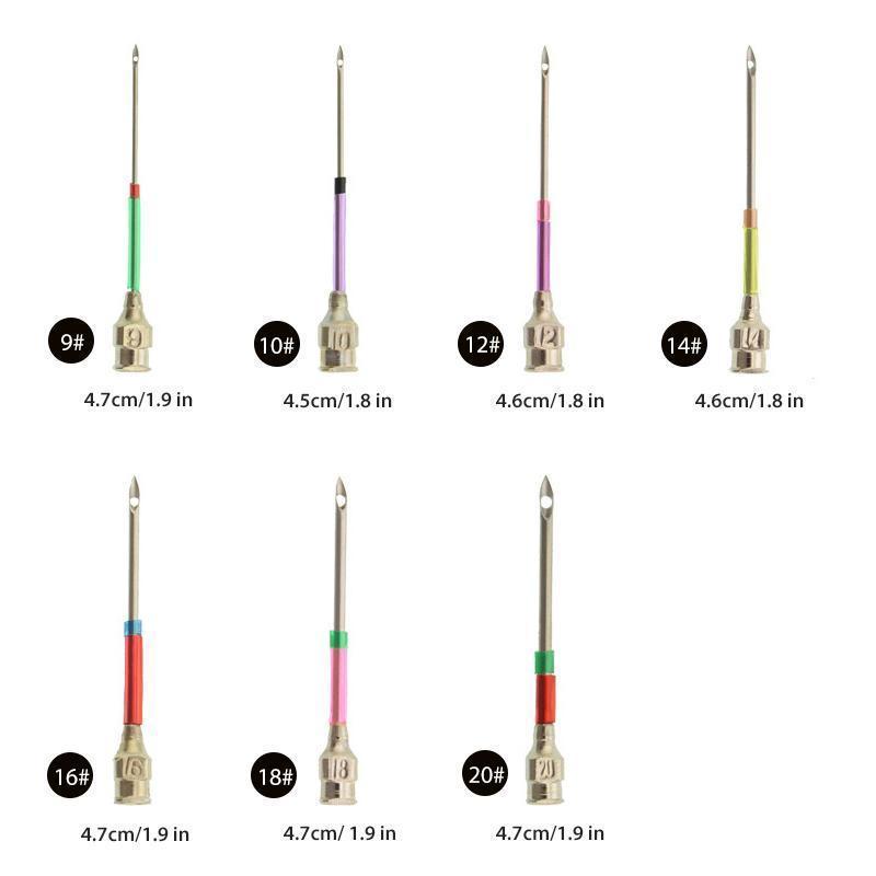 DIY craft punch needle set, featuring an adjustable needle for various loop heights in embroidery.