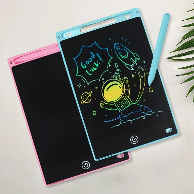 Scriblio 8.5 inch LCD drawing tablet for kids, an educational & portable creative gift idea.