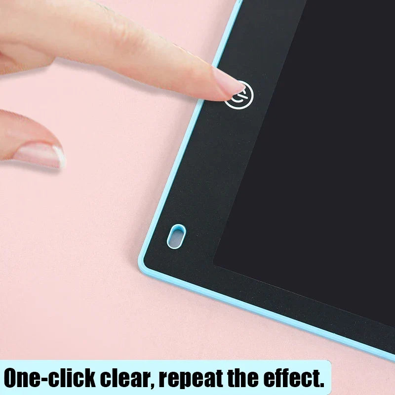 Travel-friendly 8.5 inch LCD drawing tablet for kids, digital notepad for on-the-go creativity.