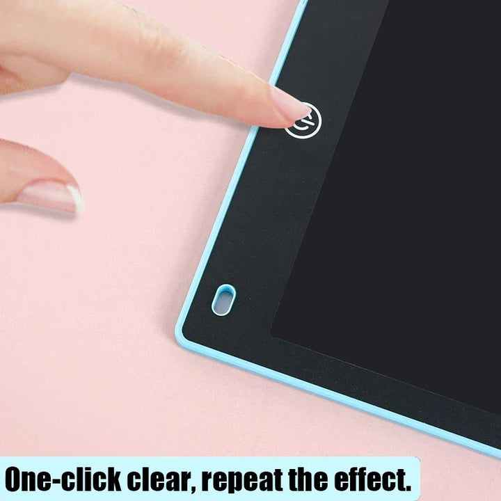 Travel-friendly 8.5 inch LCD drawing tablet for kids, digital notepad for on-the-go creativity.
