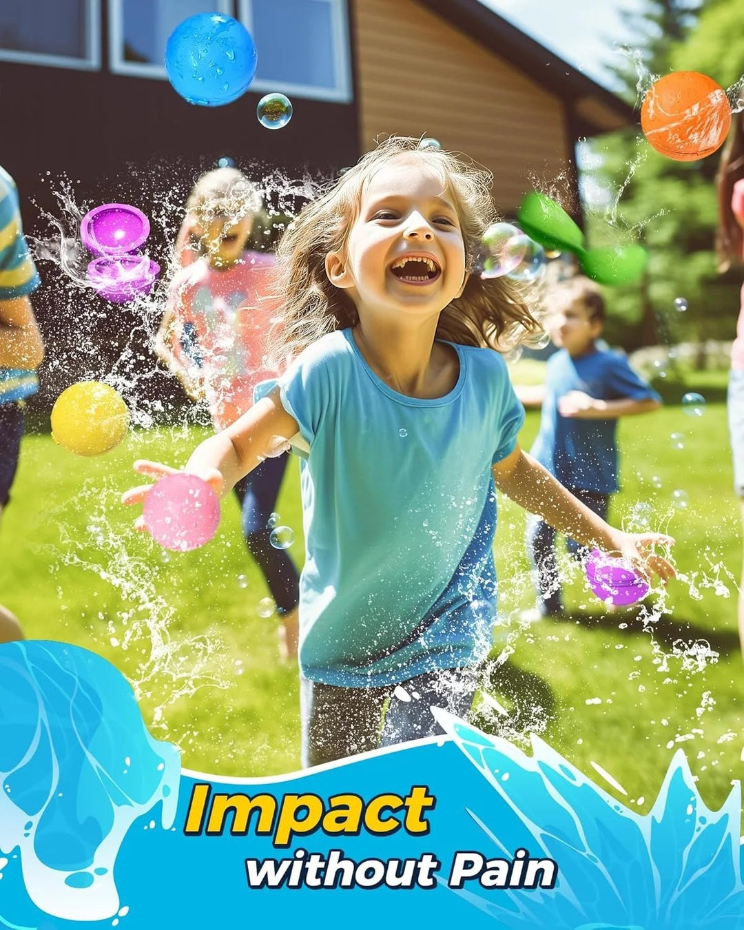 Eco-Friendly Reusable Water Balloons for Kids