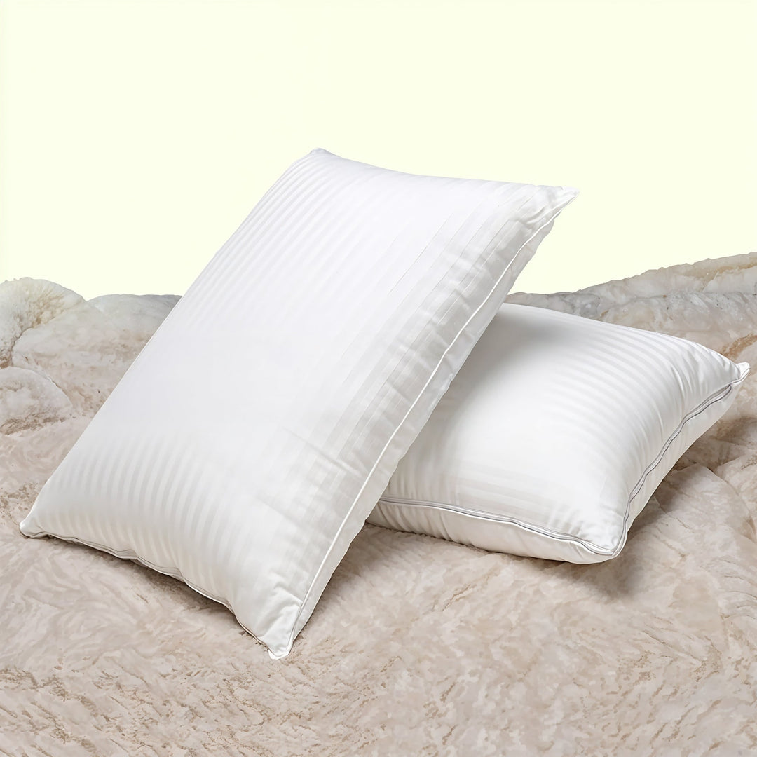 "Adjustable layer pillow, customizable firmness, white with ergonomic design, perfect for neck and head support, health produ