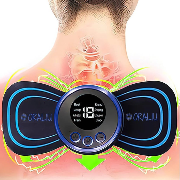 "Compact Neuro Corrective Therapy Device for pain relief with sleek design, ideal for sciatica and muscle tension relief."