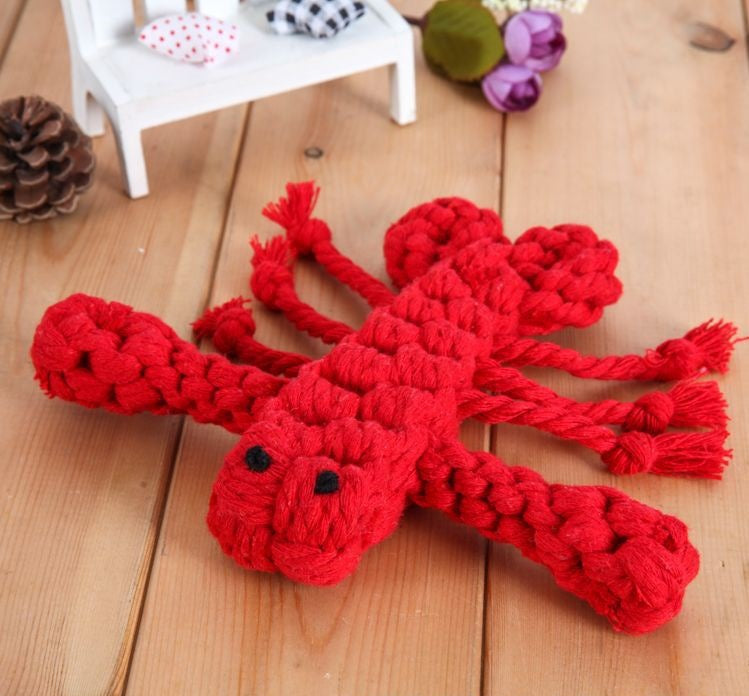 Durable dog chew toy in vibrant colors, shaped like animals, promotes dental health, suitable for tough chewers.