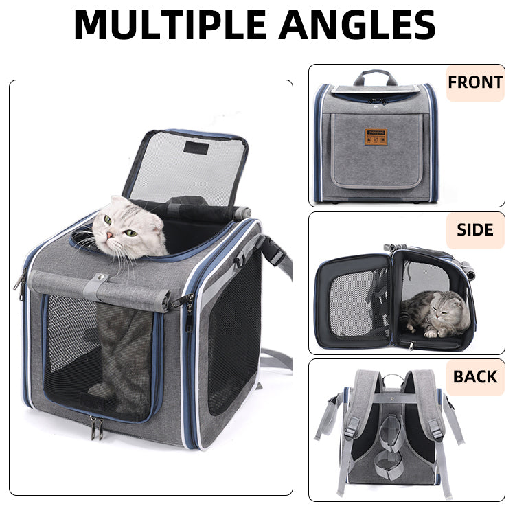 3-in-1 Dog Transport Bag for Bicycles - Multifunctional and Comfortable