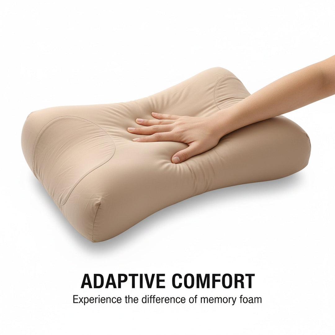 Luxurious beauty pillow with silky surface, designed for comfort and reducing sleep wrinkles, enhancing radiant skin.