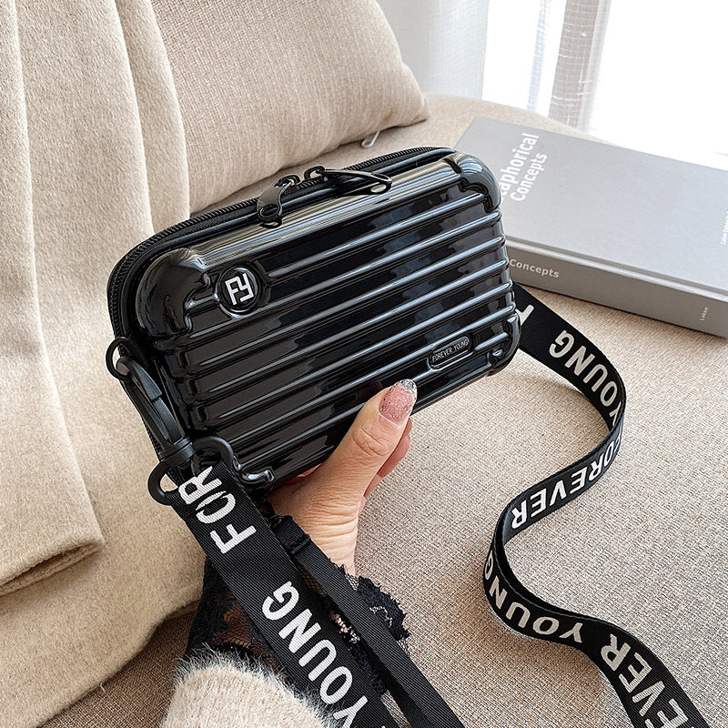 Women's Unique Mini Suitcase Crossbody Bag