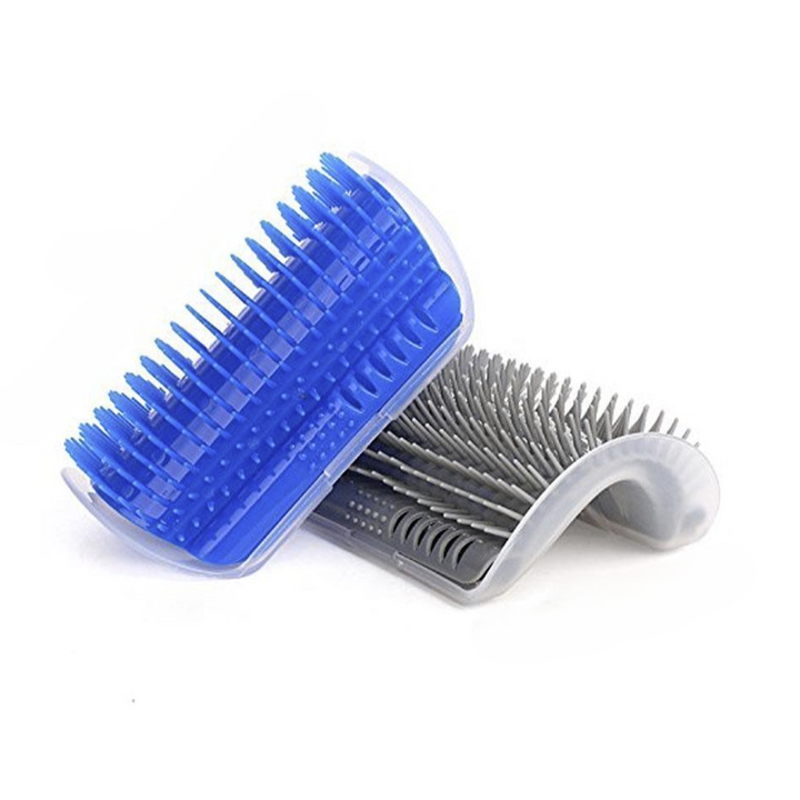 Cat Wall-Mounted Self Groomer with Massaging Bristles