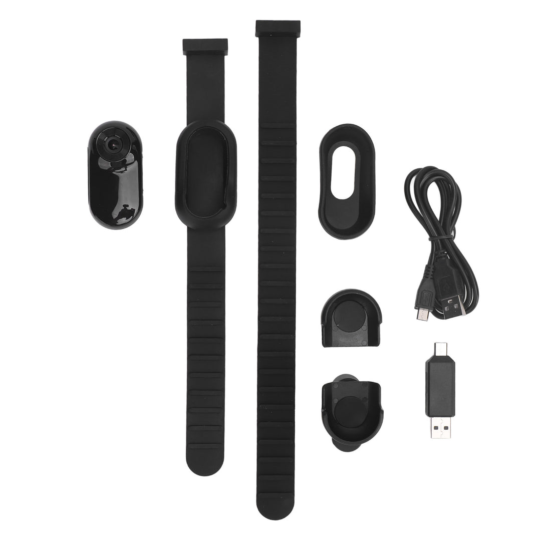 Unisex Hidden Camera Necklace for Video & Audio Recording