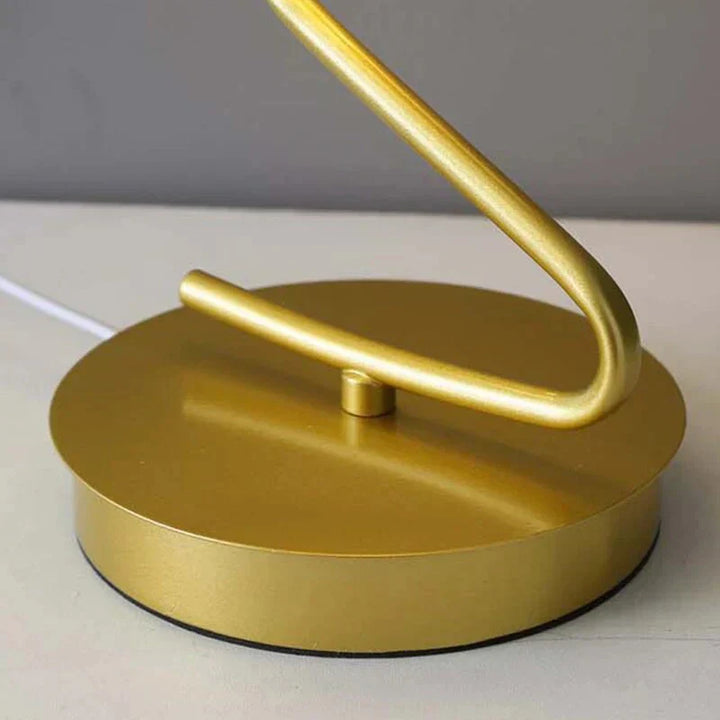 "Stylish LED table lamp with butterfly design, modern unisex decor piece, offering bright and efficient illumination."