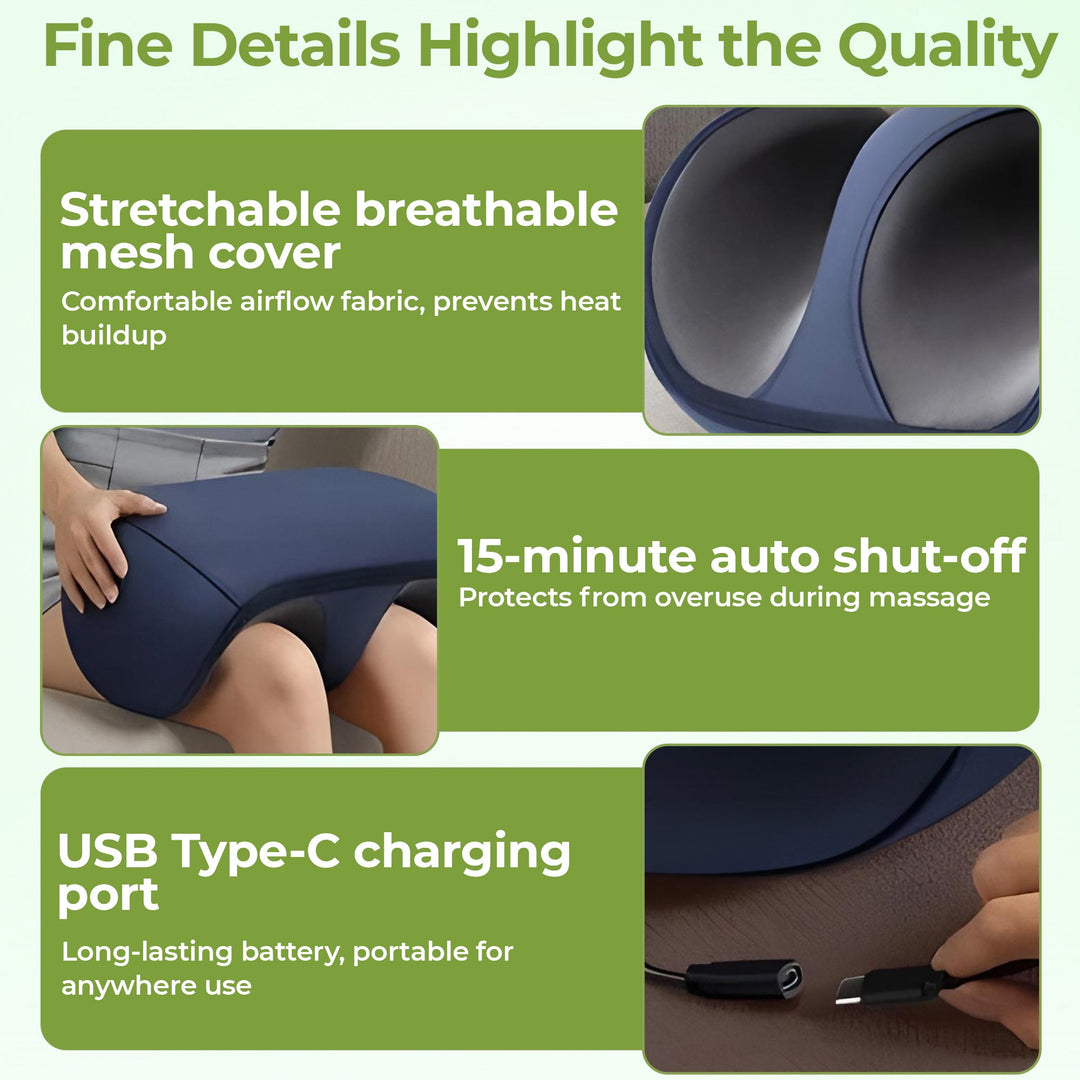 "Stylish foot massager machine for home, offering relaxation with advanced kneading and customizable modes."