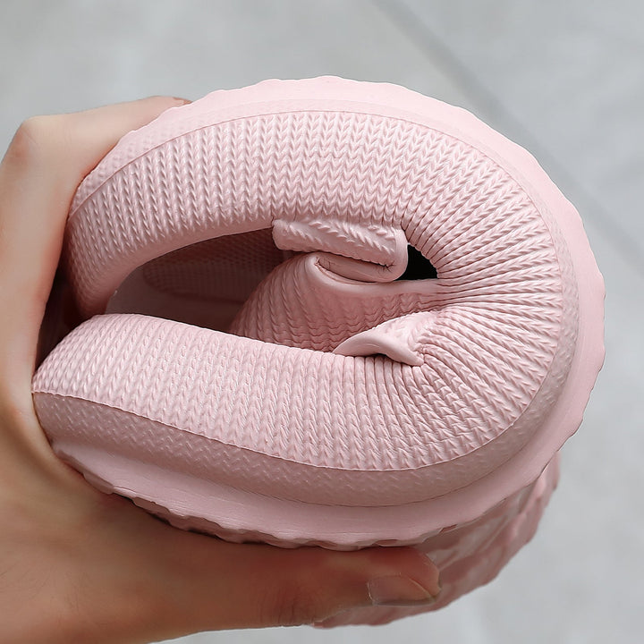 Unisex EVA Cloud Cushion Slides in multiple colors like Black, Blue, Green, offer ultimate comfort and non-slip support.