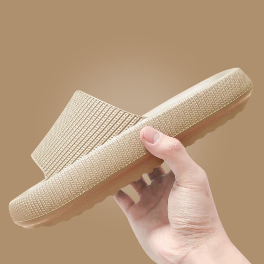 Unisex EVA Cloud Cushion Slides in multiple colors like Black, Blue, Green, offer ultimate comfort and non-slip support.