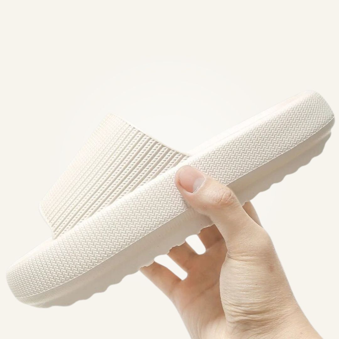 Unisex EVA Cloud Cushion Slides in multiple colors like Black, Blue, Green, offer ultimate comfort and non-slip support.