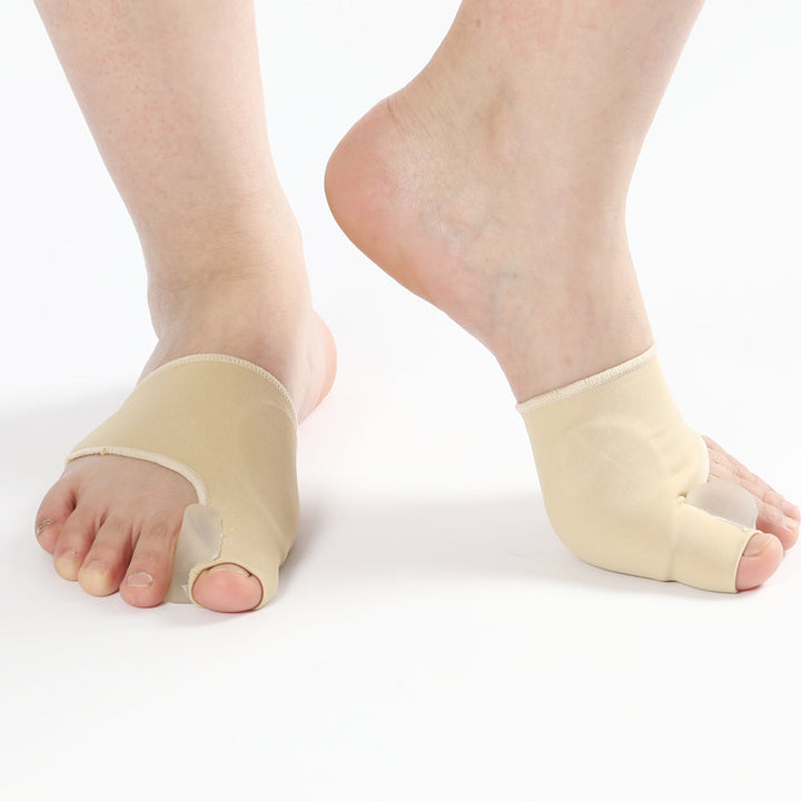 Unisex bunion corrector toe splint pair for bunion relief. Soft, breathable, adjustable splints fit under socks for daily com
